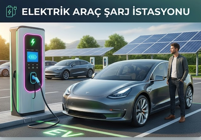 Elektrikli Araç Şarj İstasyonu